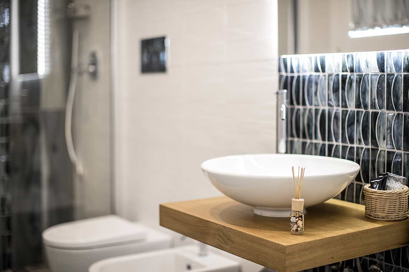 The Large double rooms: elegance designs the space. - Il Mare Dentro Rooms - San Vito Lo Capo