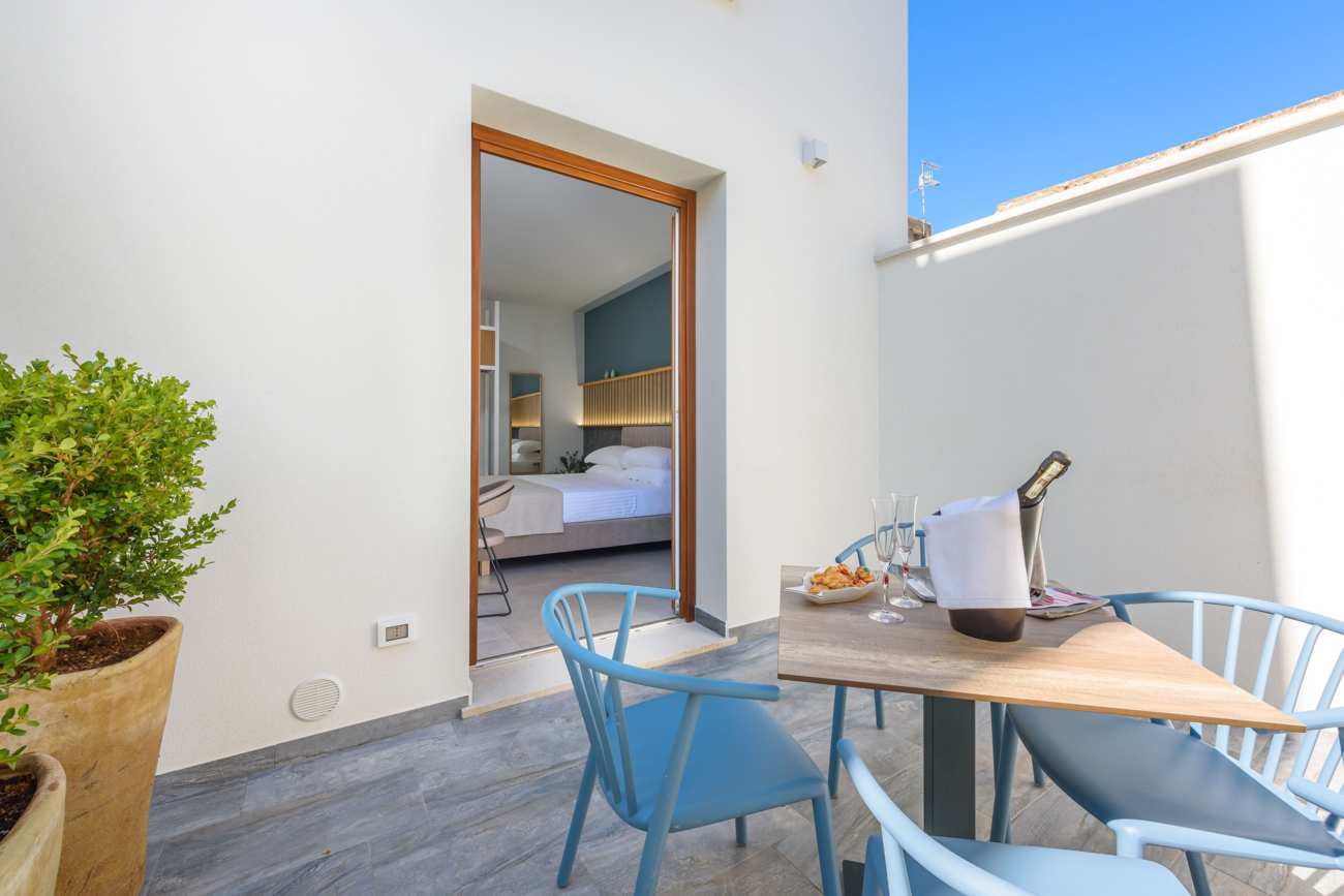 Suite con terrazzo, per il massimo del comfort e dello stile - Il Mare Dentro Rooms - San Vito Lo Capo