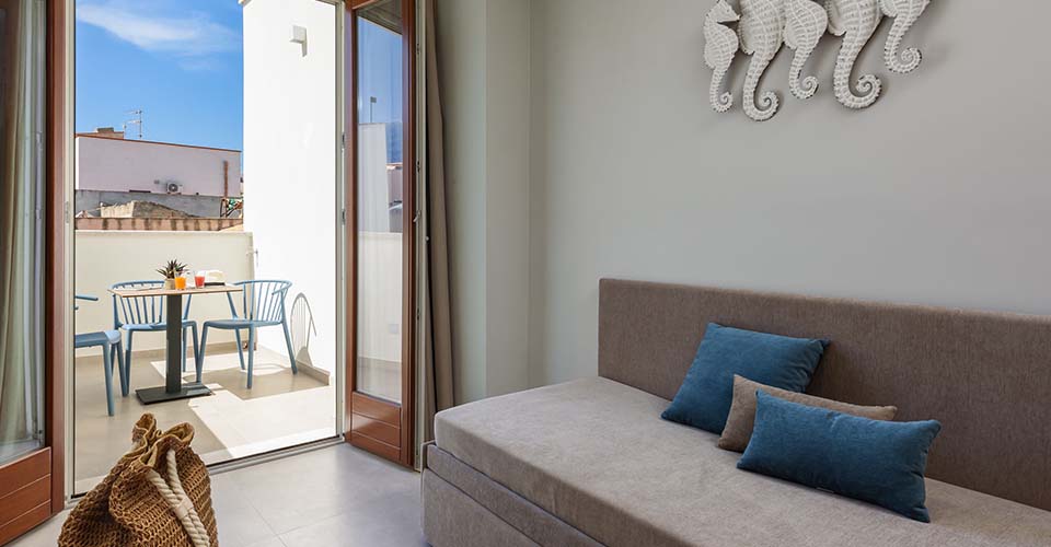 Suite con terrazzo Il Mare Dentro Rooms